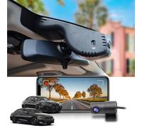 Fitcamx Dashcam Car Front Rear 2160P+1080P Compatible with BMW 3 Series M3 G20/G21/G28/G80/G81 2020-2024 (HD2-6308), OEM 4K Video WiFi, G-Sensor, Loop Recording, WDR Car Camera, 128GB Card