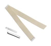 Fitcent Adjustable SuperKnit Bicep Band Compatible with Whoop 5.0 Whoop One+Peak/MG Life, Soft Nylon Bicep Bands with Stainless Steel U Shape for Whoop Life ECG Whoop 5.0 Bands (Khaki, One+Peak)