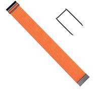 Fitcent Sport Elastic Wristband/Bicep Band Strap Compatible for WHOOP 4.0 Fitness Tracker Accessory with U shape (Orange, 24cm)