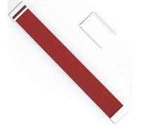 Fitcent Sport Elastic Wristband/Bicep Band SuperKnit Strap Compatible for Whoop 4.0 Whoop 3.0 Fitness Tracker Accessory with U Shape (Red, 25cm)