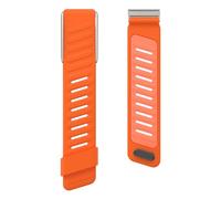 Fitcent Super Soft Silicone Band SportFlex Replacement Wristband Compatible with WHOOP 5.0 Fitness Tracker (Orange)