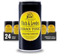 Fitch & Leedes Indian Tonic - 24 x 200ml Mixer for Citrus & Botanical Gins