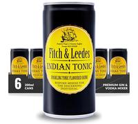 Fitch & Leedes Indian Tonic - 6 x 200ml Mixer for Citrus & Botanical Gins