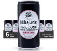 Fitch & Leedes Sugar-Free Pink Tonic Mixer 6 x 200ml