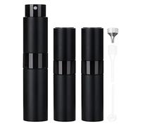 FitDA Perfume Atomiser Spray Bottle, 8ml Refillable Travel Perfume Bottle 3 Pack, Leakproof Mini Perfume Spray for Pocket & Handbag, Easy to Refill for Women & Men