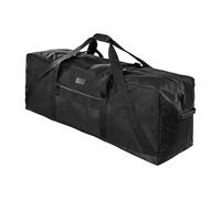 Fitdom 123L 42" Heavy Duty Extra Large Duffle with Upgrade Zipper, Durable & Water Resistant. Perfect as Camping Bag Travel Storage Tent Storage Sports Equipment Bag for Coaches & More