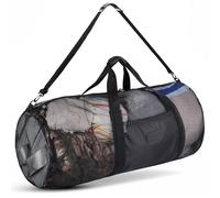 Fitdom 35" Beginning Level Mesh Duffle Bag