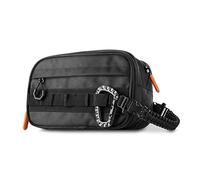 Fitdom Tactical Toiletry Bag Dopp Kit Case for Men. Perfect for Travel & Storage. Fits Large & Small Cosmetic Makeup, Clipper, Toothbrush, Shower, Shaving & Grooming Care. Best Overnight Organizer