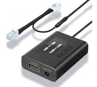 FitDVR Dashcam Power Adapter (10-Pin) Suitable for Mazda (3 CX30 CX5 CX50 CX90 CX70 MX5, ect.) LED display USB Power, Connect to Auto-dimming rearview mirror, 5V 12V Output, Easy to Install, D3-026