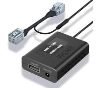 FitDVR Dashcam Power Adapter (10-Pin) Suitable for Mazda (3 CX5 CX30 CX50 MX5 CX90 CX70, ect.) LED display USB Power, Connect to Sunroof Connector, 5V 12V Output, Easy to Install, D3-027