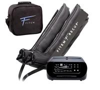 Fitem Pressotherapy Boots 6 x Programmes - 6 Chambers - Deep Massage Legs, Feet - Lymphatic Drainage, Heavy Legs, Edema, Lymphedema, Lipoedema, Cellulite - Sports Recovery (XL (≥ 1m88))