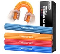 Fitense Flex Therapy Resistance Bar - Tennis Elbow & Golfers Elbow Pain Relief, Physical Therapy Bar for Tendinitis, Wrist, Forearm Rehab - Improve Grip Strength, Muscle Recovery & Hand Rehabilitation