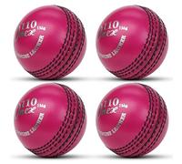 FITEX Leather Cricket Practice Ball 156g, Durable Hand Stitched Training Ball for Indoor & Outdoor Ideal for Batting, Bowling, Fielding, Cricket Nets & Coaching Sessions