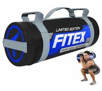 FITEX Power Bag - Heavy Duty Functional Training Sandbag with Multi-Grip Handles, Waterproof Vinyl Build, Adjustable Weight System - Pre-Filled for Strength, Core & Conditioning Workouts (25KG)