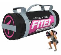 FITEX Power Bag - Workout Sandbag for Functional Training, Boxing, MMA, and Home Fitness - Heavy Duty Build with Comfortable Handles - Ideal for Strength and Endurance Training (Black/Pink, 20KG)