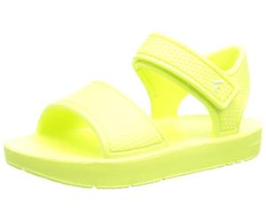 Fitflop Boy's Unisex Iqushion Kids Ergonomic Back Strap Sandal, Electric Yellow, 6 UK Child