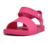 Fitflop Boy's Unisex iQUSHION Kids Toddler Ergonomic Back-Strap Sandals, Pink Jam, 10 UK Child