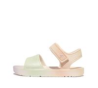 Fitflop Boy's Unisex iQUSHION Kids Toddler Ombre-Pearl B/Strap Sandals, Urban White/Mix, 6 UK Child