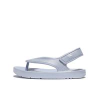 Fitflop Boy's Unisex iQUSHION Kids Toddler Shimmer Ergonomic FLIP-Flops, Skywash Blue, 9 UK Child
