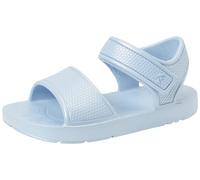 Fitflop Boy's Unisex iQUSHION Kids Toddler Shimmer Ergonomic Sandals, Skywash Blue, 8 UK Child