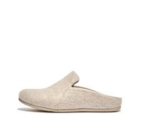 Fitflop Women's Chrissie II Haus e01 Felt Slippers Shoe, Ivory, 9 UK