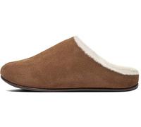 Fitflop Women's Chrissie Shearling Open Back Slippers, Brown (Tumbled Tan 645), 3 UK 36 EU
