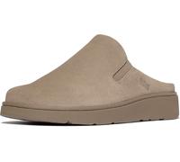 Fitflop Women's GEN-FF Elasticated Suede Mules, Taupe, 5 UK