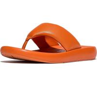 FitFlop Damen Flip Flop Iqushion D-Luxe Padded Leather Toe-Post Sandals JB6 Red-