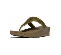FitFlop Damen Flip Flops Lulu Toepost-Hotfix EC5 All Black-36