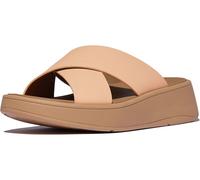 Women's mules FitFlop F-Mode Flatform Beige 42