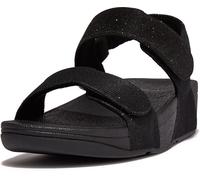 FitFlop Damen Sandalen Lulu Adjustable Shimmerlux Back-Strap Sandals GA2 Pewter-
