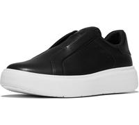 FitFlop Damen Sneaker Rtg Leather Laceless Sneakers E4T Black-36