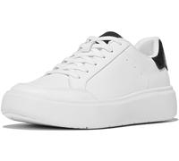 FitFlop Damen Sneaker Rtg Sequin-Backtab Leather Sneakers E4S Black-36