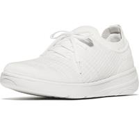 FitFlop Damen Sneakers Super-Q Knit Slip-ON Laced JH9 Urban White-36