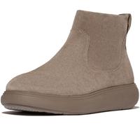 FitFlop Damen Stiefel IQ-Comff Suede Zip Ankle Boots E35 Taupe-36