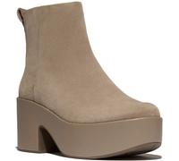FitFlop Damen Stiefel Platfforms Suede Heeled Ankle Boots E5J Taupe-37