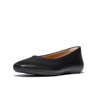 Fitflop Delicato High-Cut Leather Women's Black Flats - UK 5