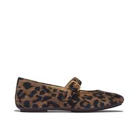 Fitflop Delicato Leopard Suede Mary Janes