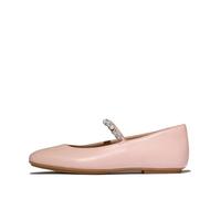 Fitflop DELICATO Pearls-and-Crystal Leather Ballet Flats