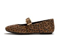 Fitflop Delicato Suede Leopard Mary Jane