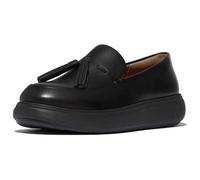 Fitflop E2X IQ-Comf Loafers Women's Loafers, Black/White, 4 UK