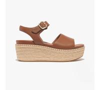 FitFlop ELOISE BACK STRAP Womens Espadrille Light Tan - UK 7