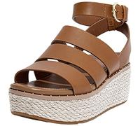 Fitflop Eloise Strappy Sandal Espardrille Wrapped Leather