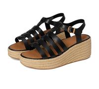 Fitflop Espadrille Flatform Sandals UK 5 Black