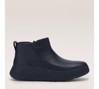 Fitflop Women's F-Mode Leather Ankle Boot, Black, 9 UK