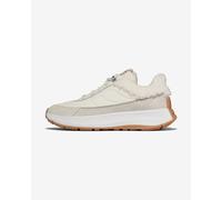 FitFlop F-Mode Flow Shearling-Mix Shoes White Beige Women - 36