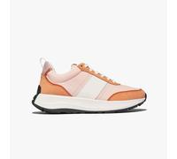 F-Mode Flow Fabric/Suede/Leather Flatform Sneakers