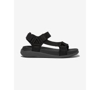 FitFlop F-Mode Go Adjustable Flatform Sandals black - 46