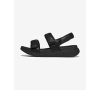 Fitflop F-mode Go Adj. Back Strap Platform Sandals Black EU 38 Woman