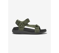 FitFlop F-Mode Go Adjustable Flatform Sandals olive green black - 43